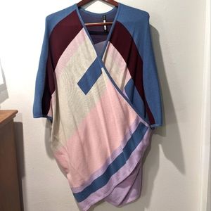 Plenty Tracy Reese Anthropologie Women's Open Duster Cardigan Wrap size XS/S